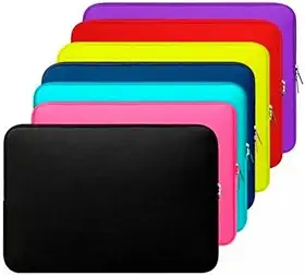 Capa Case Pasta Maleta Notebook Macbook Neoprene 15.6/14/13.3/12/11/10/17.3 (Preta, 13.3'' - 33cm x 23,5cm)
