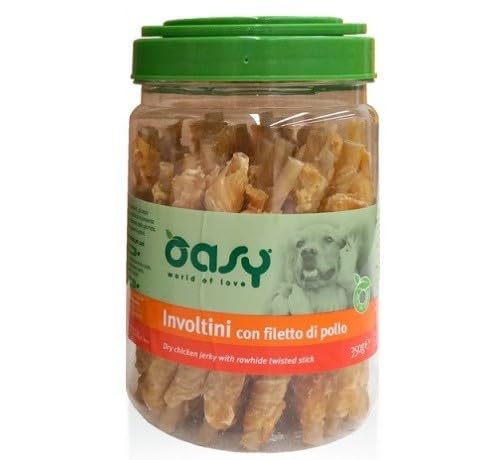 OASY SNACK CANE INVOLTINI 350GR (Stick Involtini Pollo)
