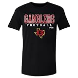 500 LEVEL Houston Gamblers Team Football Shirt (Black, Medium)