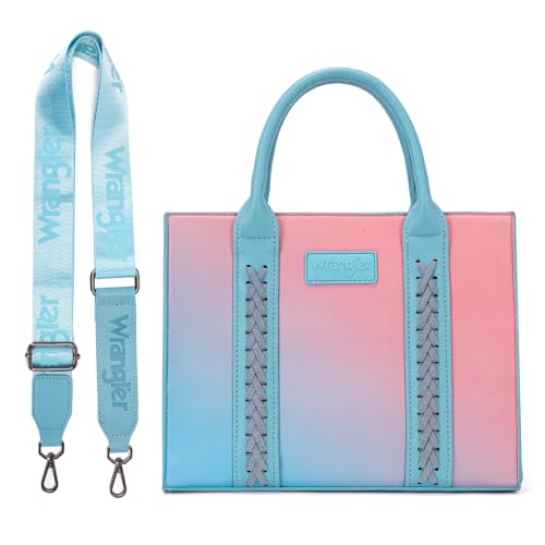 Image of Wrangler Tote Bag for Women Designer Satchel Handbags Top-handle Purses with Strap
