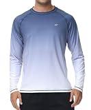 [Hyzhwl] ラッシュガード メンズ 長袖 水着 tシャツ UPF50+ 接触冷感 uvカット紫外線対策 水陸両用 速乾 通気 スポーツ 海水浴 サーフィン服 日焼け予防