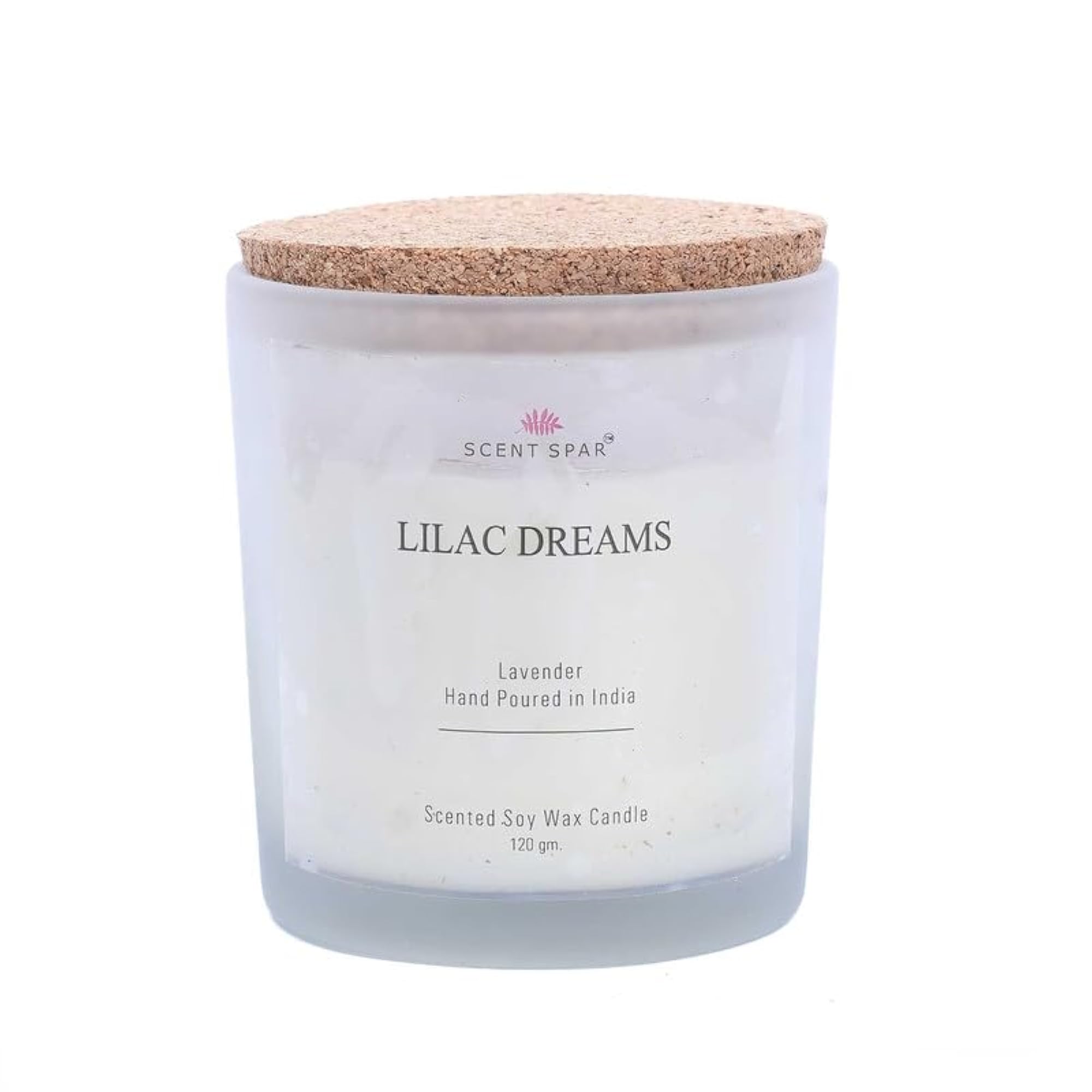 Lilac Dreams Scented Candle, Decorative Jar Candle