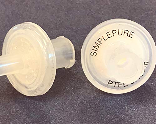 Filtres à seringue PTFE hydrophobes 13 mm : haute résistance et porosité 0,45 µm