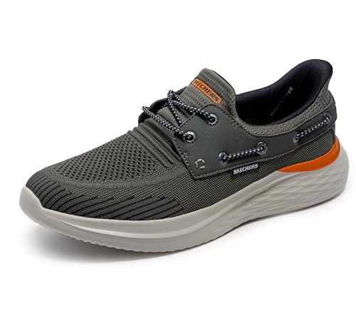 Skechers USA Men's Lawson-Parasail Sneaker, Chbk, 8 Wide by Skechers - Used condition - CA$61.56