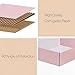 RLAVBL 12x9x4 Shipping Boxes Set of 20, Pink Corrugated Cardboard Box for Packing, Mailing, Business, Gift