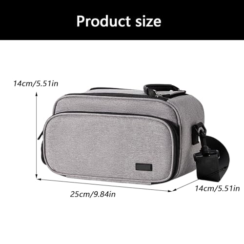 Sac photo reflex en Oxford multi-compartiments et rangement d'objectifs - 5