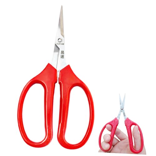 Gatuida Tijeras de Podar para Flores y Frutas Herramienta de Jardinería Ergonomica Tijeras Pequeñas para Recorte y Recolección Cortadoras Resistentes para Bonsáis y Plantas Pequeñas