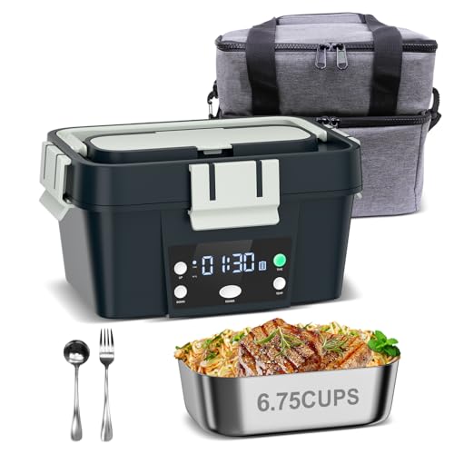 Heated Lunch Box Battery Powered with Automatic Heating, 16,