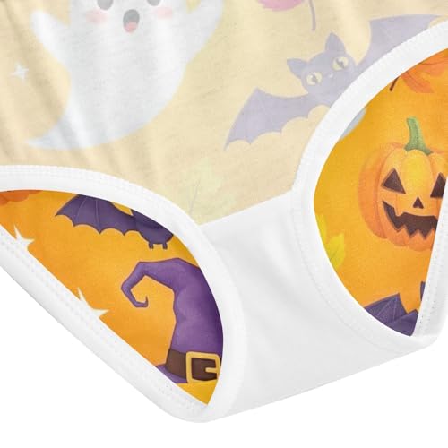 Cute Halloween Ghosts Print Undies for Toddler Girls, Underwear for Girls, 2T–8 Years4