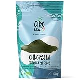 Clorella en Polvo Ecológica - 100g. Alga Chlorella Vulgaris Bio. Contiene...