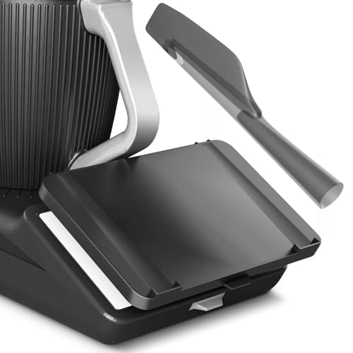 HAFOEEP Displayschutz für Thermomix TM7 Displayabdeckung mit Spatelhalter (ohne Spatel) Hart Schutzhülle kratzfeste Schutzplatte wasserdicht & staubdicht tm7 Zubehör für Vorwerk Bimby TM7 Schwarz