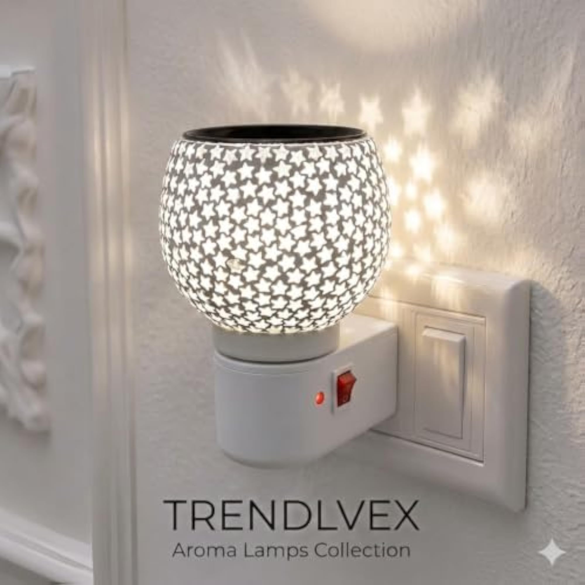 Electric Kapoor Dani with Night Lamp & Camphor Diffuser