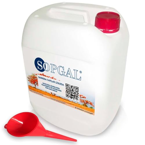 Inyección Líquida para Humedades por Capilaridad (25L+ 10 CÁNULAS...