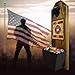 Marine Corps Bottle Opener and Cap Catcher, Wall Mounted - Handcrafted by a Vet - 100% Solid Pine 3/4