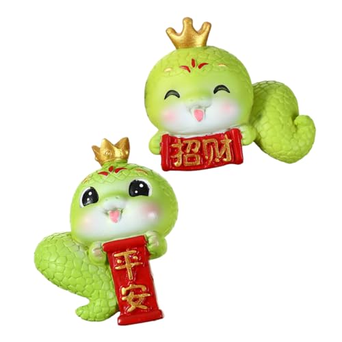 Feng Shui porte-bonheur pour la maison duo de mini serpents à offrir