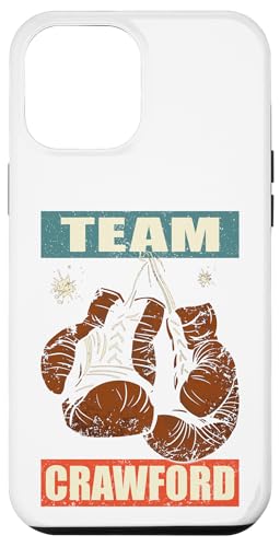 Crawford Last Name Retro Family Crawford Boxing Coque pour iPhone 12 Pro Max