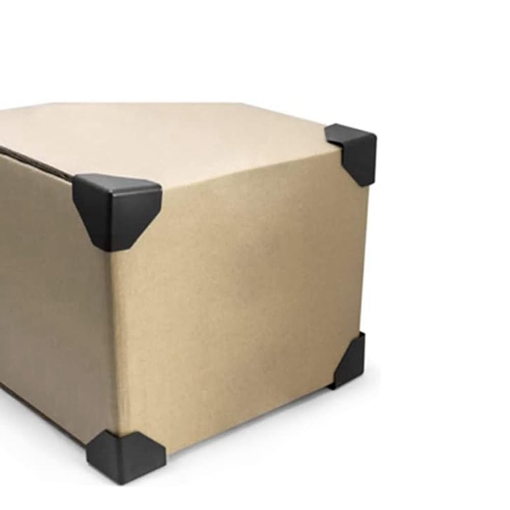 Versandkarton-Eckenkantenschutz für Kunststoffverpackungen, Eckenschutz, Verpackungseckenschutz für Kartons, Kisten, Möbel und Andere, 200 Stück