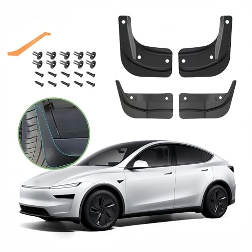 Guardabarros para Tesla Model 3 y Y: protección total contra salpicaduras en carretera. 2