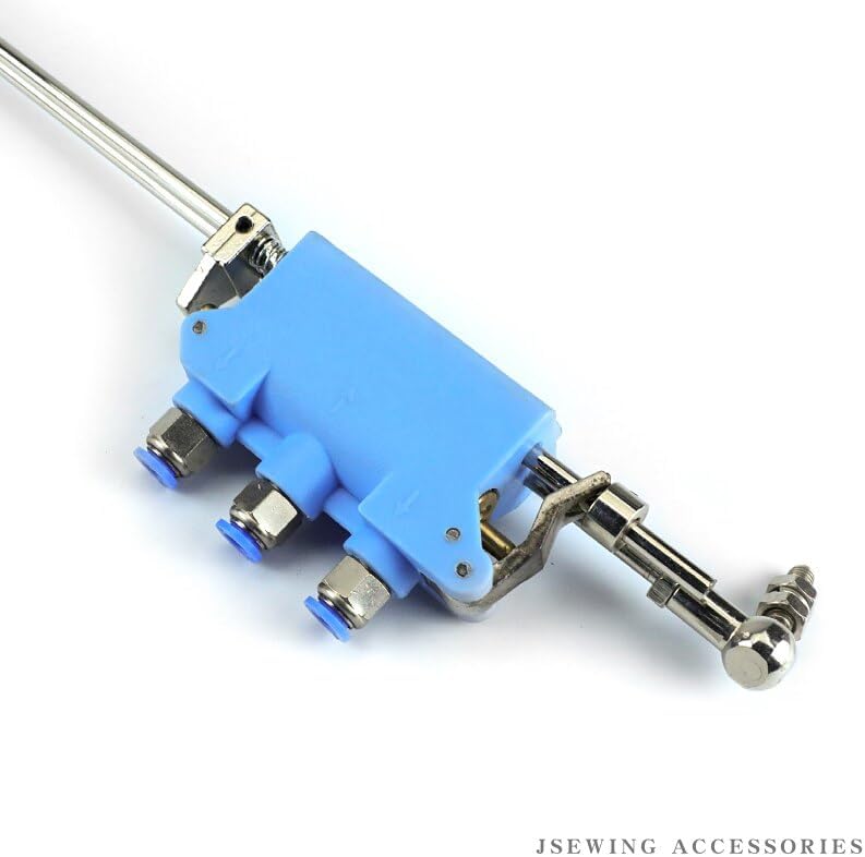 Blooy - 360A-3 3-Way Air Switch Pedal ASM. Fit Vacuum Suction System (Dust Move/Lint Collect) For Industrial Sewing Machine