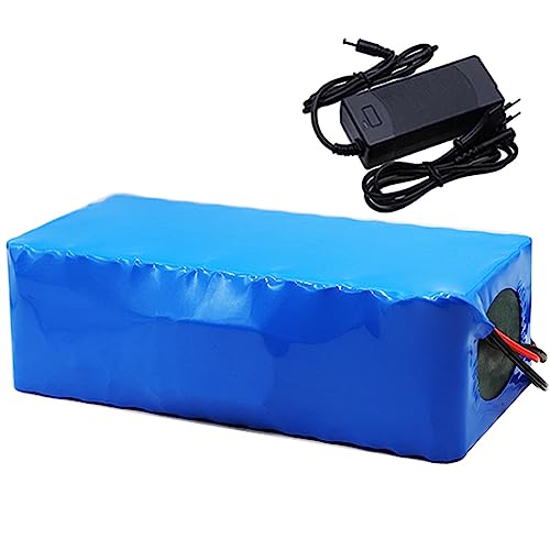 HefddEHY bateria de bicicleta elétrica 48V 25ah,Pacote de bateria de lítio 13s6p,Construído em 50A B