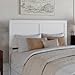 AFI, Canyon Queen Solid Wood Rustic Farmhouse Headboard, White