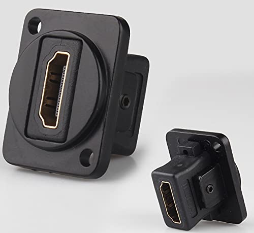 Conector HDMI D-Type para montaje en panel miniatura 1
