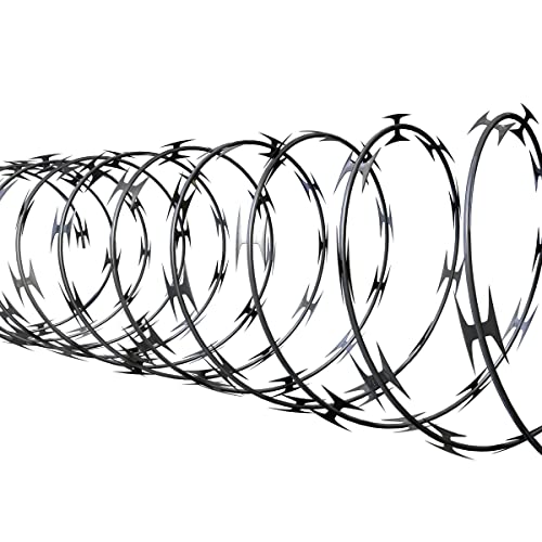 image for Bobco Metals Steel CBT-65 Razor Wire for Wire Fencing - Galvanized Ste