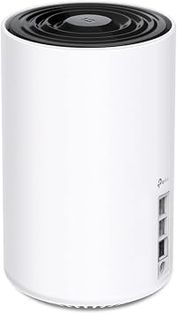TP-Link Deco XE75 Pro Mesh WLAN Set (1 Pack) Wi-Fi 6E AXE5400 Tri-Band Router & Repeater 1 x 2.5G Port + 2 x 1G Ports Additional Unit Recommended for Houses with 1-2 Bedrooms WPA3