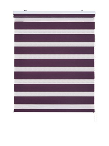 Estores Collection Tenda A Rullo Elegant Melanzana 80 X 180 Cm