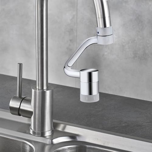 Grifo adaptador de cobre rotatorio y extensor multifuncional doble modo 4
