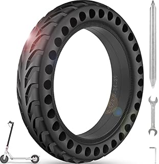 1 PCS Solid Tyre Compatible with Xiaomi M365 / M365 Pro / 1S / Pro 2 / Essential, Replacement Solid Tire Compatible with All Scooters Tires (Diameter 8.5" Width 2")
