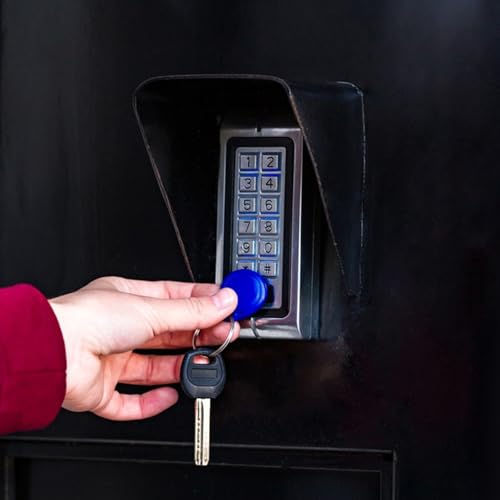 13,56 MHz IC MF0ICU2 RFID-Schlüsselanhänger, Mi Ultralight C ULC Schlüsselanhänger RFID kontaktloses Ticket ISO14443A kompatibel mit SAFLOK KABA ONITY SALTO Schließsystem (Blau, 30)