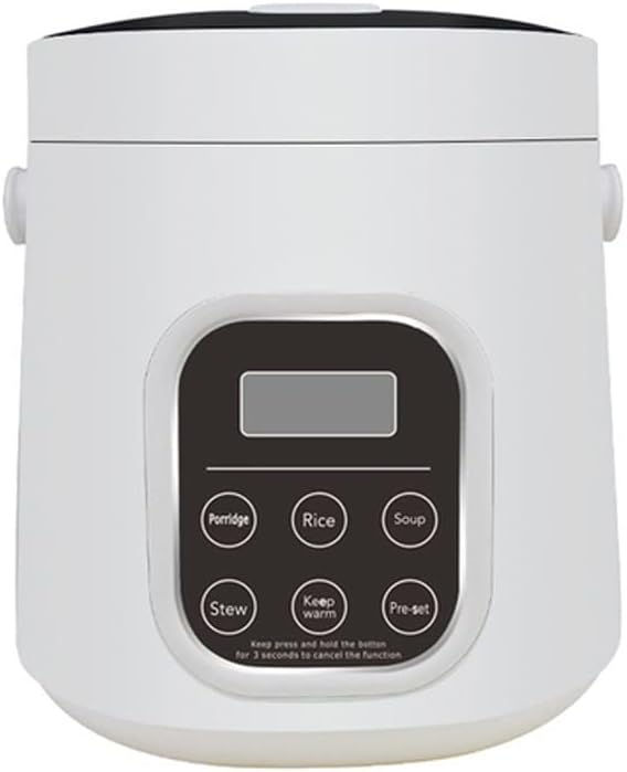 2L smart car rice cooker 12V car 24V truck 220V car dual-use electric cooking pot outdoor self-driving tour