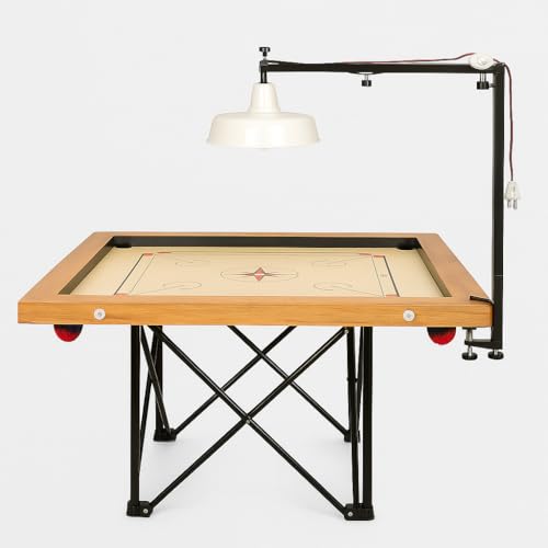 Image of KNK Carrom Lamp Stand, Foldable Adjustable Light Stand (Bulb Not Included)
