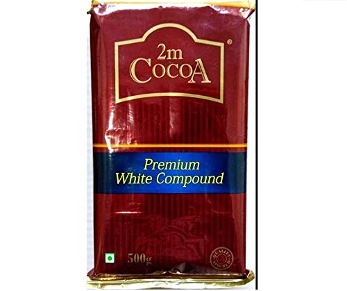 Shivams Bakers King 2M Cocoa Premium White Compound Slab Bar Perfect For Baking,Cake Frosting,Chocolate Making-Pack Of 1,Pack Of 1 (B0B3JJ35SX) Amazon Price History, Amazon Price Tracker