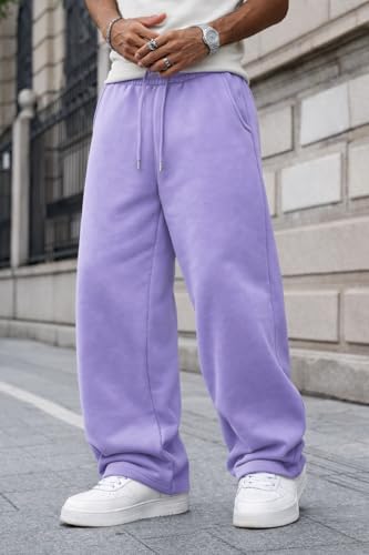 Image of Rockwell Men's Baggy Sweatpants | Cotton Terry Relaxed Fit Joggers for Men | Oversized Streetwear Track Pants | Casual Gym & Everyday Wear| 018