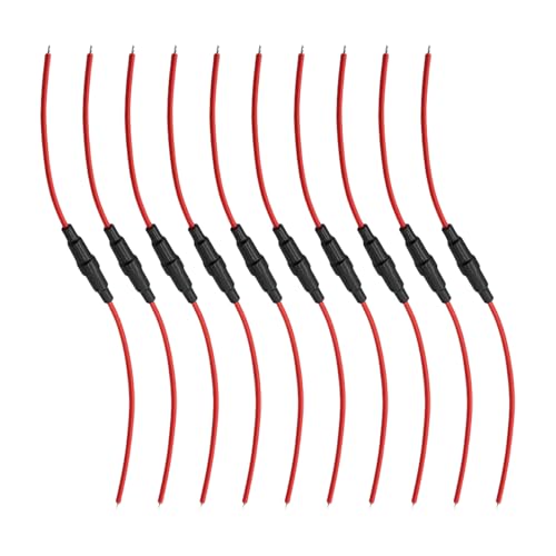 10 piezas prácticas 5 x 20 mm inlines funden titulares con diseños de corto alcance para una conexión segura en varios proyectos seguridad de dispositivos eléctricos