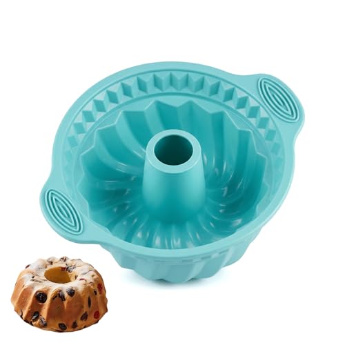 Antihaft Silikon Backform Gugelhupf 27 cm Kuchenform Gugelhupfform Groß
