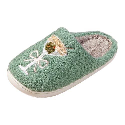 Cozy Halloween Slippers for Women House Fuzzy Slippers Winter Warm Shoes - image 1