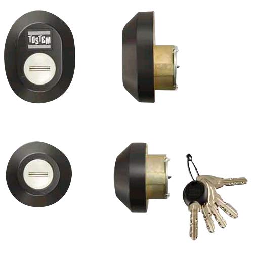 Amazon | LIXIL ドア錠セット(MIWA DNシリンダー) Z-1A3-DCTC | 補助錠