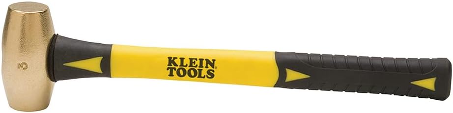 Klein Tools 819-03 Non-Sparking Hammer, 3-Pound