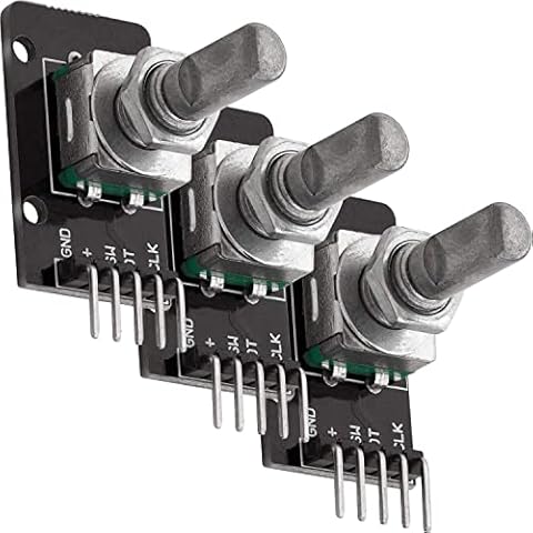 AZDelivery 3 x KY-040 Rotary Encoder Module compatible with Arduino including E-Book! Cover
