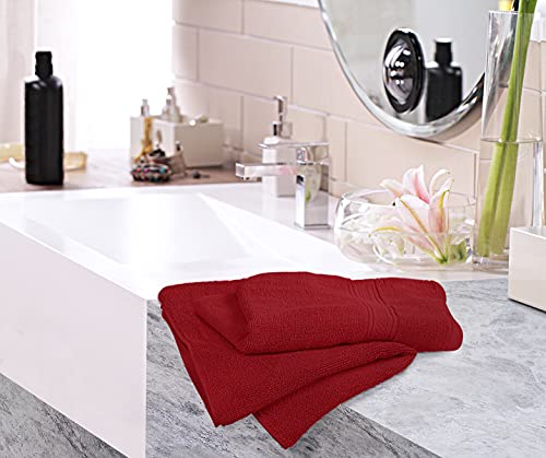 Miniatura 7 de Utopia Towels - Toallas De Mano Grandes De Algodón Multipropósito Para Baño, Manos, Cara, Gimnasio Y Spa - Dimensiones 41 Cm X 71 Cm - Paquete De 6 Rot