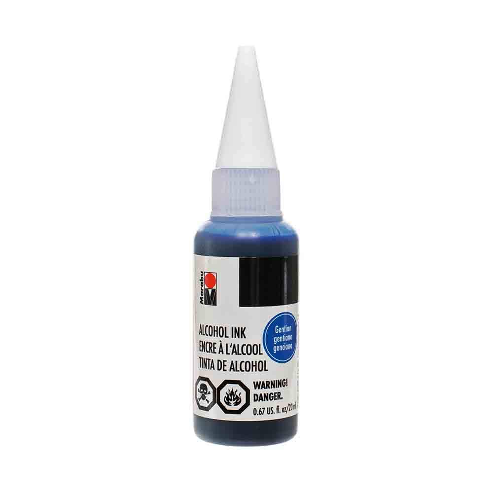 Craft County Marabu Alcohol Ink – Vibrant Colors for Numerous Uses – Ideal for Any Smooth Surface – 