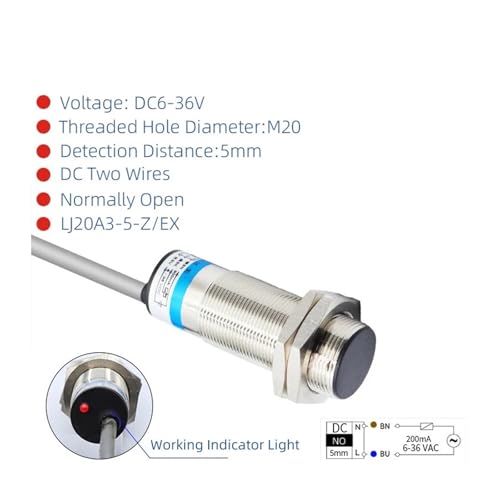 Capteur de proximité inductif série LJ20 robustesse industrielle - 3