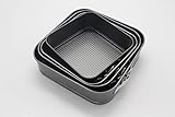 ELITE Cake Pans Set, Springform Non-Stick Coating Steel Bakeware Cake Molds, for Cold Storage/Baking...