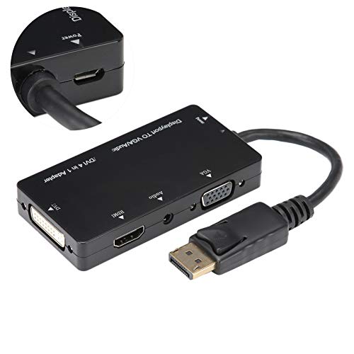 Conversor, cabo adaptador, multifuncional leve para escritório de computador portátil