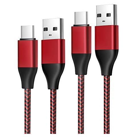 6Ft + 10Ft USB-C Charging Cords for Samsung Galaxy Tab A7 10.4" 8.7"; A8 10.5" Tab A 10.1”2019, Tab A9+ S9 S8 S7 S6 S5e S4, Tab A 8.0", 8.4", 10.5" SM-X200/700/800, T510/380/307 Tablet Charger Cable Cover