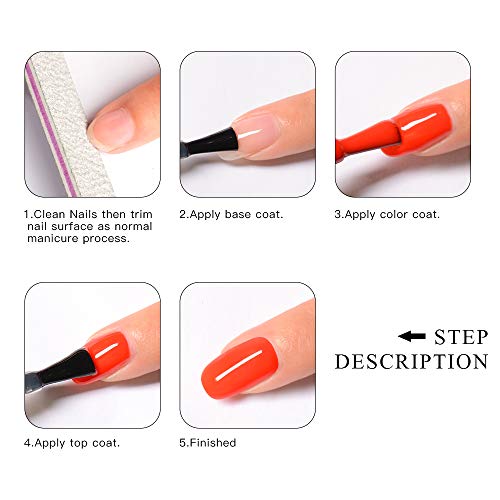 Meet Across Gel Nail Polish 12 Colours Set Uv Led Soak Off Nail Art Manicure Salon Diy Home Gift Set 8Ml #TOP2