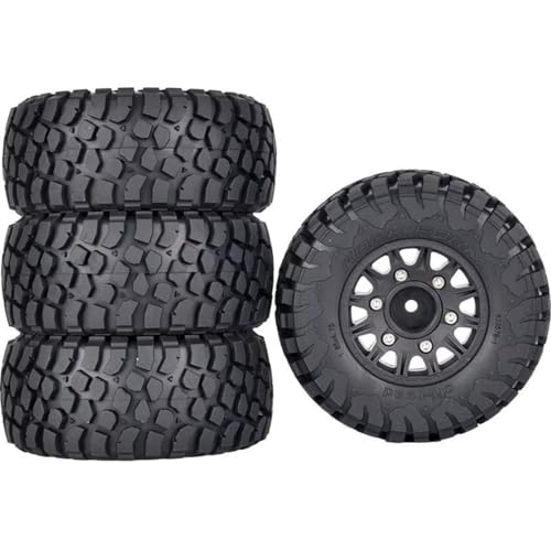 RC�^�C���J�[ For Slash For Arrma For Senton For HSP For HPI 1/8 1/10 4����112mm�V���[�g�R�[�X�g���b�N�^�C��12mm 14mm 17mm�z�C�[���Z�p�t��(Black)